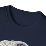 Surreal Forest Shirt, Howl to the Moon Illusion Art Tee, Wildlife Nature Tee, Outdoor Lover Gift