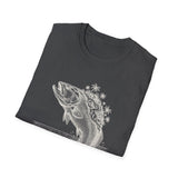 Surreal Angler Shirt, Fish to Island Illusion Art Tee, Fishing Gift, Angler Tee, Fisherman Gift