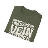 Professional Vein Hunter Shirt, Funny Phlebotomist Shirt, Phlebotomy Gift, Lab Tech Tee, Lab Week Gift