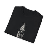 Surreal Christmas Shirt, Christmas Tree Candle Illusion Art Tee, Christmas Gift, Winter Holiday Tee