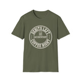 Debits Left, Coffee Right Shirt, Funny Accountant Shirt, Accountant Gift, CPA Tee, Tax Season Gift