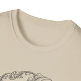 Surreal Ocean Shirt, Wave Staircase Illusion Art Tee, Whale Sea Life Tee, Beach Lover Gift