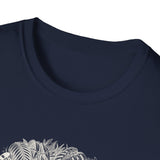 Surreal Cat Shirt, Shadow Tiger Illusion Art Tee, Cat Lover Gift, Vintage Engraving Cat Tee