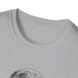 Surreal Celestial Shirt, Moon Balloon Illusion Art Tee, Moon Phase Tee, Mystical Witchy Gift