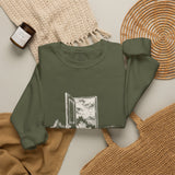 Surreal Ocean Sweatshirt, Desert Door Ocean Illusion Art Crewneck, Sailing Tee, Ocean Lover Gift