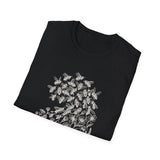 Surreal Beekeeper Shirt, Bees to Flowers Illusion Art Tee, Beekeeping Gift, Beekeeper Tee, Honey Lover Gift