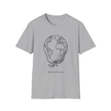 Surreal Dietitian Shirt, Apple to Globe Illusion Art Tee, Dietitian Gift, Nutrition Tee, RD Gift