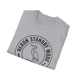 Heron Standby Mode Shirt, Funny Birder Shirt, Bird Watcher Gift, Birdwatching Tee, Birder Gift