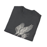 Surreal Runner Shirt, Shoes to Wings Illusion Art Tee, Runner Gift, Running Tee, Marathon Gift
