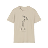 Surreal Surgical Tech Shirt, Scissors to Swallows Illusion Art Tee, Surgical Tech Gift, Scrub Tech Tee, OR Team Gift
