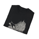 Surreal Occupational Therapy Shirt, Pegboard to City Illusion Art Tee, OT Gift, Occupational Therapist Tee