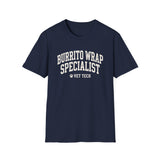 Burrito Wrap Specialist Shirt, Funny Vet Tech Shirt, Vet Tech Gift, Veterinary Technician Tee, Vet Clinic Gift