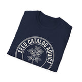 Seed Catalog Addict Shirt, Funny Vegetable Gardener Shirt, Gardener Gift, Gardening Tee, Vegetable Garden Gift