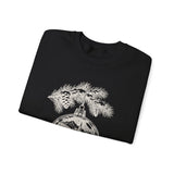 Surreal Christmas Sweatshirt, Ornament Town Illusion Art Crewneck, Christmas Gift, Winter Holiday Sweater