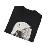 Surreal Camper Shirt, Tent to Pine Forest Illusion Art Tee, Camper Gift, Camping Tee, Outdoor Lover Gift