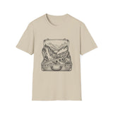 Surreal Travel Shirt, Suitcase Valley Illusion Art Tee, Adventure Gift, Wanderlust Tee