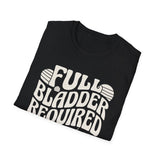Full Bladder Required Shirt, Funny Sonographer Shirt, Sonographer Gift, Ultrasound Tech Tee, Sonography Gift