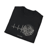 Surreal ICU Nurse Shirt, Monitor to Mountains Illusion Art Tee, ICU Nurse Gift, Critical Care Nurse Tee, Nurse Week Gift