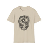 Surreal Celestial Shirt, Milky Way Teapot Illusion Art Tee, Moon Phase Tee, Mystical Witchy Gift
