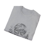 Surreal Christmas Shirt, Snow Globe Village Illusion Art Tee, Christmas Gift, Winter Holiday Tee