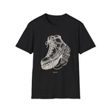Surreal Hiker Shirt, Boot to Mountain Illusion Art Tee, Hiker Gift, Hiking Tee, Outdoor Lover Gift