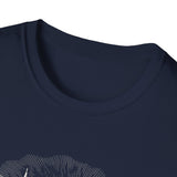 Surreal Coffee Shirt, Coffee Steam Town Illusion Art Tee, Coffee Lover Gift, Vintage Engraving Tee