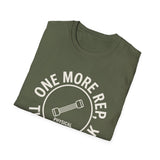 One More Rep, Then We Talk Shirt, Funny Physical Therapy Shirt, PT Gift, Physical Therapist Tee, Rehab Team Gift