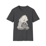 Surreal Farmer Shirt, Starry Barn Illusion Art Tee, Farmer Gift, Farm Tee, Vintage Engraving Tee