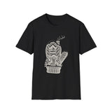 Surreal Christmas Shirt, Mitten Cabin Illusion Art Tee, Christmas Gift, Winter Holiday Tee