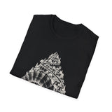 Surreal Ocean Shirt, Seashell City Illusion Art Tee, Sailing Tee, Ocean Lover Gift