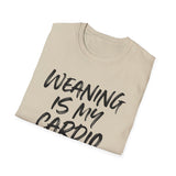 Weaning Is My Cardio Shirt, Respiratory Therapist Shirt, Funny RT Shirt, Respiratory Therapy Gift, RT Week Tee