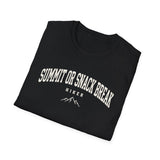 Summit or Snack Break Shirt, Funny Hiker Shirt, Hiker Gift, Hiking Tee, Outdoor Lover Gift