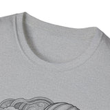 Surreal Coffee Shirt, Coffee Balloons Illusion Art Tee, Coffee Lover Gift, Vintage Engraving Tee
