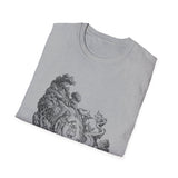 Surreal Celestial Shirt, Moon Lantern Illusion Art Tee, Moon Phase Tee, Mystical Witchy Gift