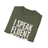 I Speak Fluent Five Shirt, Funny Kindergarten Teacher Shirt, Kindergarten Teacher Gift, Teacher Tee, Back to School Gift