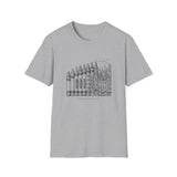 Surreal Kindergarten Teacher Shirt, Crayons to Skyline Illusion Art Tee, Kindergarten Teacher Gift, Teacher Tee, Back to School Gift