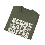 Scene Safe, Coffee Secured Shirt, Funny EMT Shirt, EMT Gift, Paramedic Tee, First Responder Gift