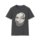 Surreal Space Shirt, Painting the Stars Illusion Art Tee, Astronomy Tee, Space Lover Gift