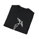 Surreal Surgical Tech Shirt, Scissors to Swallows Illusion Art Tee, Surgical Tech Gift, Scrub Tech Tee, OR Team Gift
