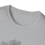 Surreal Ocean Shirt, Anchor Tree Illusion Art Tee, Whale Sea Life Tee, Beach Lover Gift