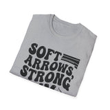 Soft Arrows, Strong Aim Shirt, Funny Combat Archery Shirt, Archery Gift, Archer Tee, Combat Archery Gift