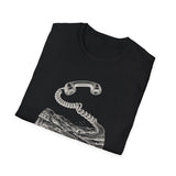 Surreal 911 Dispatcher Shirt, Phone Cord to River Illusion Art Tee, Dispatcher Gift, 911 Dispatcher Tee, Telecommunicator Gift
