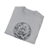 Surreal Ocean Shirt, Ship in a Light Bulb Illusion Art Tee, Sailing Tee, Ocean Lover Gift