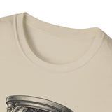Surreal Celestial Shirt, Star Hourglass Illusion Art Tee, Moon Phase Tee, Mystical Witchy Gift