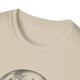 Surreal Ocean Shirt, Ship in a Light Bulb Illusion Art Tee, Sailing Tee, Ocean Lover Gift