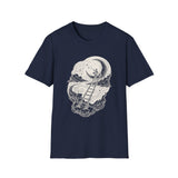 Surreal Space Shirt, Painting the Stars Illusion Art Tee, Astronomy Tee, Space Lover Gift