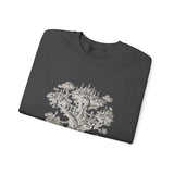 Surreal Fantasy Sweatshirt, Tree City Illusion Art Crewneck, Whimsical Dreamer Tee, Fantasy Lover Gift
