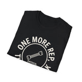 One More Rep, Then We Talk Shirt, Funny Physical Therapy Shirt, PT Gift, Physical Therapist Tee, Rehab Team Gift