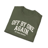 Off by One Again Shirt, Funny Software Engineer Shirt, Programmer Gift, Software Developer Tee, Coder Gift