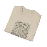 Surreal Quilter Shirt, Quilt to Farmland Illusion Art Tee, Quilter Gift, Quilting Tee, Sewing Lover Gift